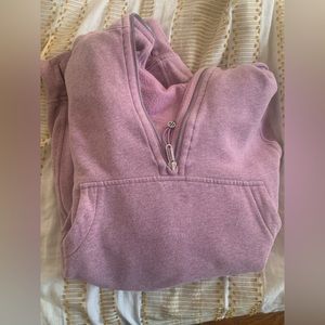 Heathered Pink Taupe Lululemon Half Zip XL/XXL